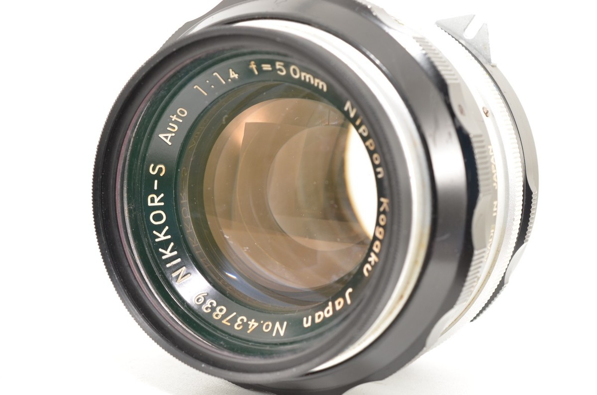 Nikon Nikkor-S Auto f=50mm 1:1.4 Lens Nippon Kogaku from Japan