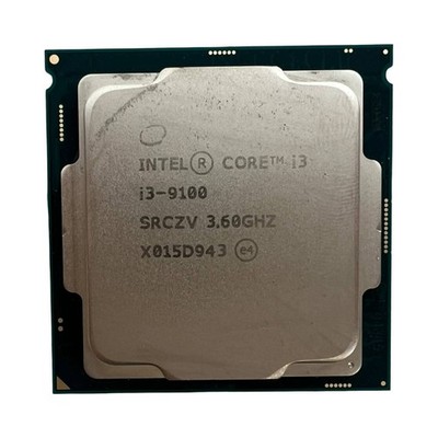 Intel Core i3-9100 3.6GHz Quad Core LGA1151 CPU Processor - Used