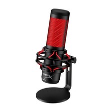 HyperX QuadCast USB Condenser Microphone Black Red