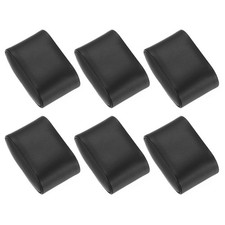 6 PCS PU Leather Bracelet Watch Pillow Jewelry Display Pillows Black