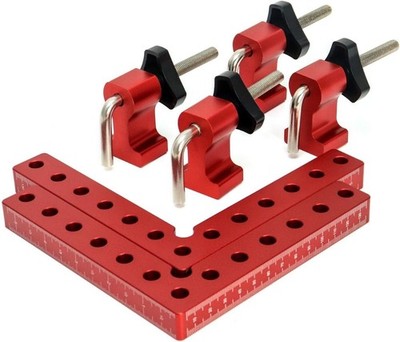 90 Degree Positioning Squares Right Angle Clamp Corner Clamps for Woodworking