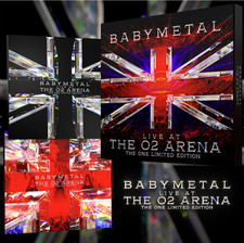 BABYMETAL LIVE AT THE O2 ARENA  2CDs, 1Blu-ray, Photobook NEW RARE JAPAN THE ONE