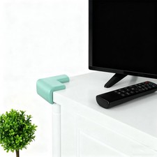 (Blue Green)Baby Proofing Corner Protector High Density NBR Collision Knock▏
