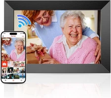 Frameo 10.1 Inch WiFi Digital Picture Frame with 32GB Memory, 1280x800 HD IPS