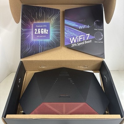 NETGEAR XR1000-100NAR Nighthawk AX5400 Gaming WiFi6 Router