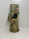 weller pottery Owl In Tree Large Floor Vase 15 3/4” 1920’s Rare
