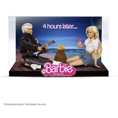 Barbie The Movie Barbie & Ken Campfire Scene 2 pack Sealed In Shipper