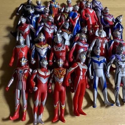 Ultraman Sofubi Sammlung 33 Figuren Vintage Authentic Japan Sammler Spielzeug