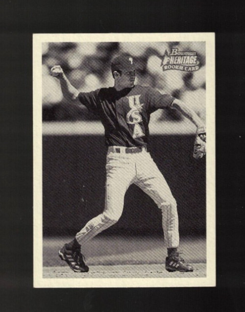 2001 Bowman Heritage - Chase Utley #304 (RC) Rookie Phillies