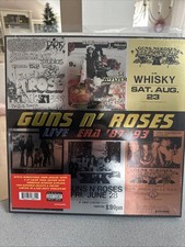 GUNS N  ROSES -LIVE ERA  87-  93 -Color VINYL 4LP PREMIUM EDT Rare Misprint 2500