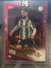 2025-26 Topps UCC Flagship Isco Red Parallel /5 Real Betis
