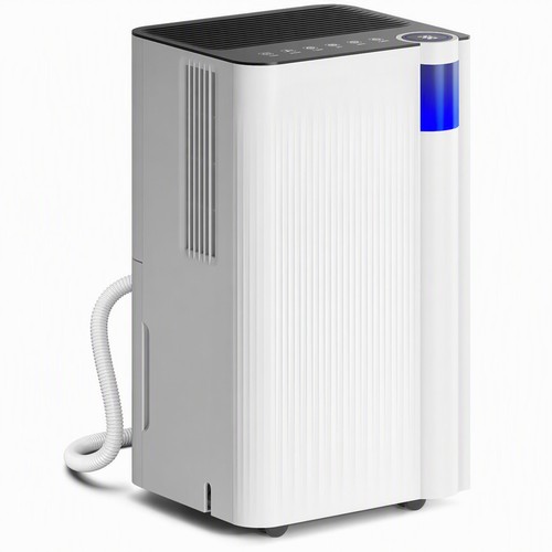 HOMCOM 12L Dehumidifier with Filter, Auto Defrost, Children Lock, for Home