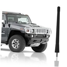 7 Black External Antenna Mast for Hummer H2 2003-2009 - Automotive Antenna