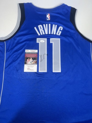 Kyrie Irving Autographed Signed Dallas Mavericks NBA Basketball Jersey - JSA COA 