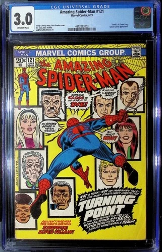 Amazing Spider-Man #121 (1963) CGC 3.0 *DEATH OF GWEN STACY!*