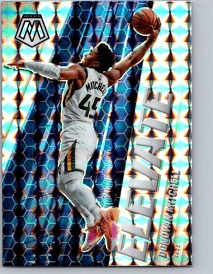 2020-21 Panini Mosaic #24 Donovan Mitchell Elevate Mosaic