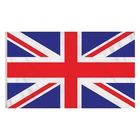 Small Union Jack Flag 3x2ft British National Polyester Flag with Metal Eyelets