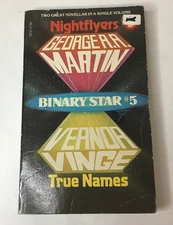 Binary Star #5 Nightflyers George RR Martin True Names Vernor Vinge - 1981 PB