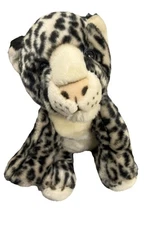 Adventure Planet Plush Heirloom Collection - FLOPPY SNOW LEOPARD (12 inch) Rare