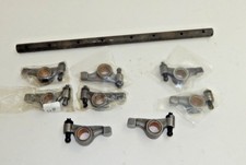 New Rocker Arm Set Of 8 W Bushings Installed Nitride Rocker Shaft Mga Mgb