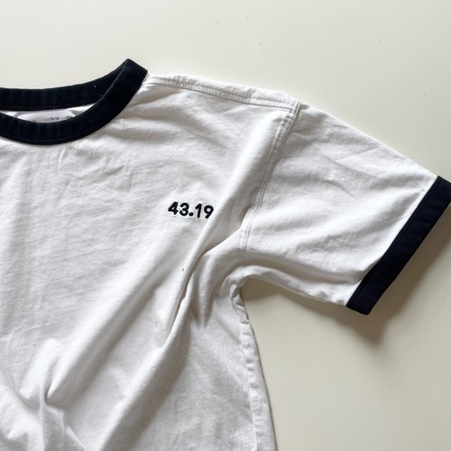 Zara Black & White Ringer Tee | 13/14 - Picture 2 of 6