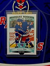 ADAM FOX RC 2019-20 Series 2 OPC Update Marquee Rookie Hockey #622 Rangers QTY