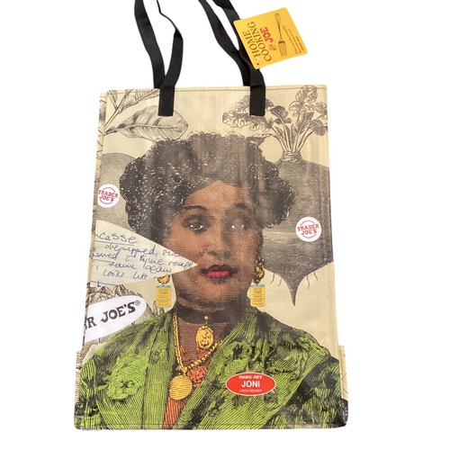 Trader Joe’s Jolene & Joni Tote Grocery Shopping Bag Shopper Eco Reusable NWT