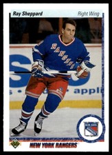 1990-91 Upper Deck RAY SHEPPARD #420 Rangers FREE Ship!