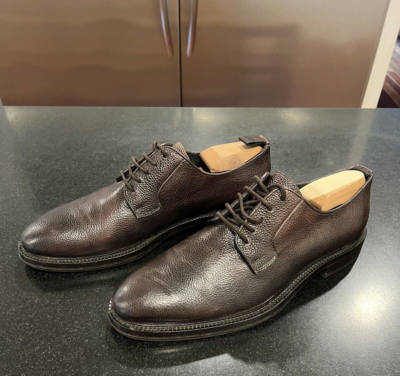 NEW ANDREA men\'s leather oxford shoes in light brown Andrea Men main image 4
