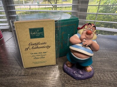WDCC ''Oh dear, dear, dear'' Mr Smee Peter Pan Disney figure