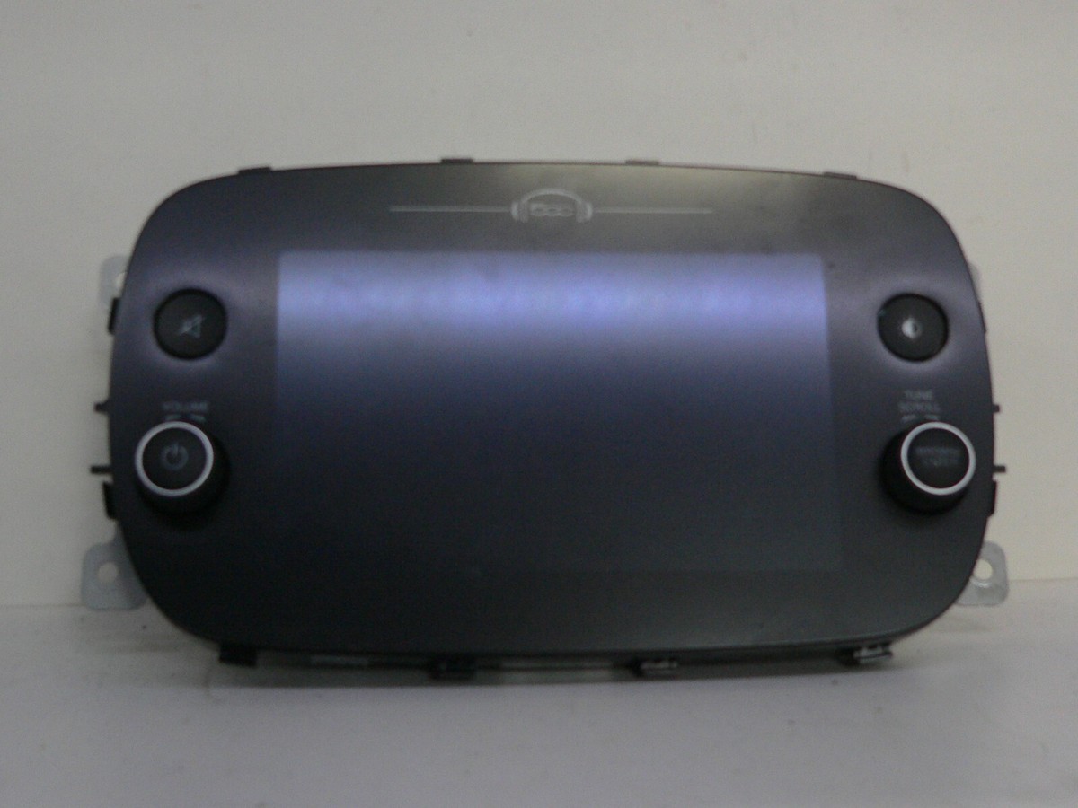 フィアット 500 純正モニター uconnect7 パスワード付 FIAT 500X GPS RADIO NAVI UCONNECT FIAT 334 7in VP2 EMEA DAB NAV