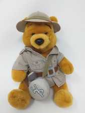 Walt Disney World Winnie The Pooh Safari 9" Plush Stuffed Bear