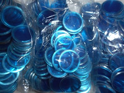 300 BLUE MAGNETIC BINGO CHIPS 