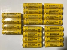 20-pcs1.2v AA (300mAh) Ni-Cd Rechargeable Battery For Solar Light