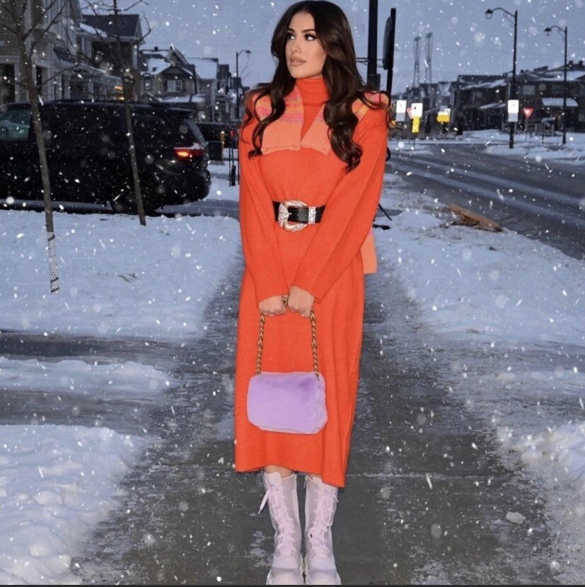 oversized orange dress Gestuz HeslaGZ Dress - Female - Orange