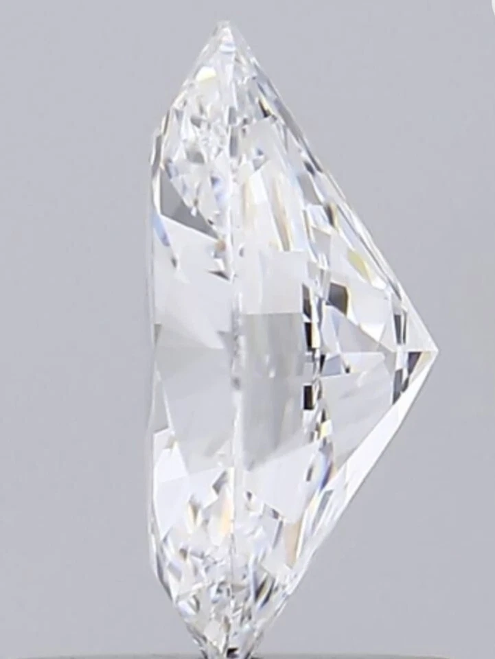 1.00 Ct OVAL Cut H Color VVS2 Clarity IGI Certified Lab Grown CVD Diamond - Image 3 of 4