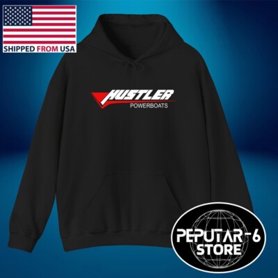 Hustler Powerboats Black Size S-3XL