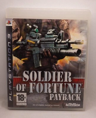 Soldier Of Fortune : Payback ( Sony Playstation 3, PS3) 2008 Activision Complet - Photo 1/4