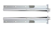 30" 1-1/8'' Bolt Chrome Spring Loaded Mud Flap Hanger