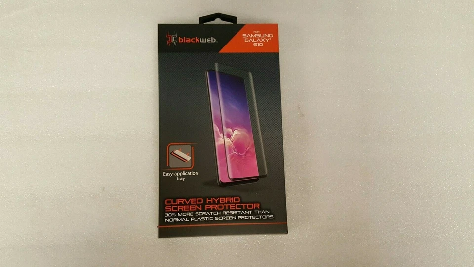 Protector de Pantalla Blackweb para Nuevo Samsung Galaxy S10 CLARO Foto 3 de 4