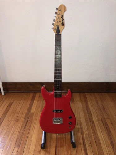 Rare Vintage Memphis Electric Guitar - Made in Korea - Great Blues Tone!