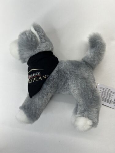 2 Purina Promo Plush Cats By Douglas Scatter The Grey Cat, Maps The Calico Cat - Picture 7 of 13