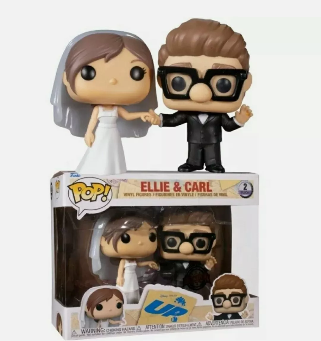 Disney UP Carl and Ellie 2 Pack exclusive Funko Pop! Vinyl figure