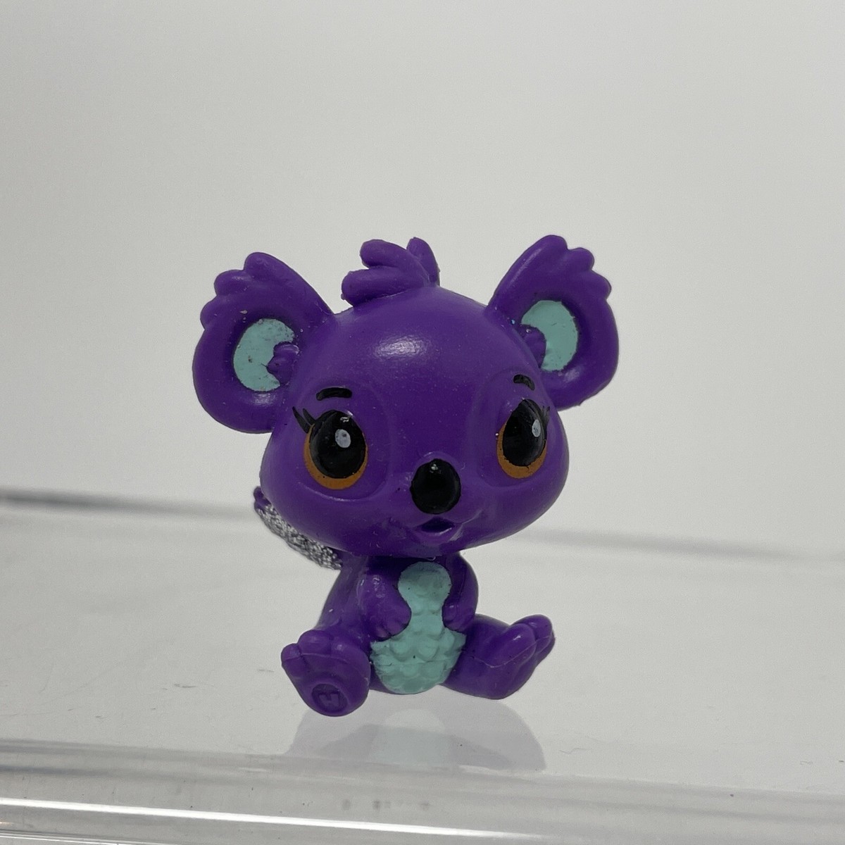 HATCHIMALS COLLEGGTIBLES FIGURE Purple Koala with Silver