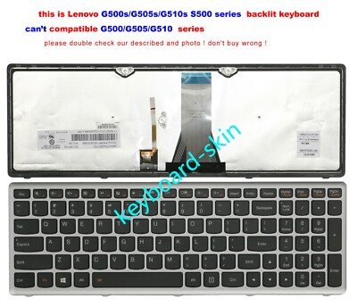New for Lenovo S500,S500-IFI,Z510 G500s G505s G510s S510P US Keyboard backlit