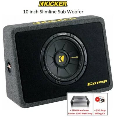 kicker slimline sub