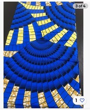 Exquisite African Ankara Wax Prints. Best Quality 6 yards, 100 Cotton