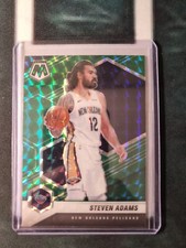 STEVEN ADAMS 2020-21 Panini MOSAIC GREEN PRIZM PARALLEL #179 New Orleans 