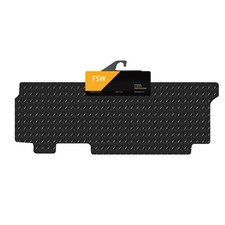 Fits Vw T5 Facelift T6 Kombi 2010-2019 Twin Side Dr Rear 1+2 Seat 5mm Rubber Mat