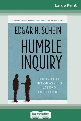 Thumbnail - Edgar H Schein Humble Inquiry (taschenbuch)